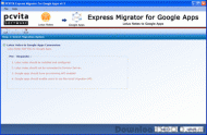 Google Apps Migration Tool screenshot